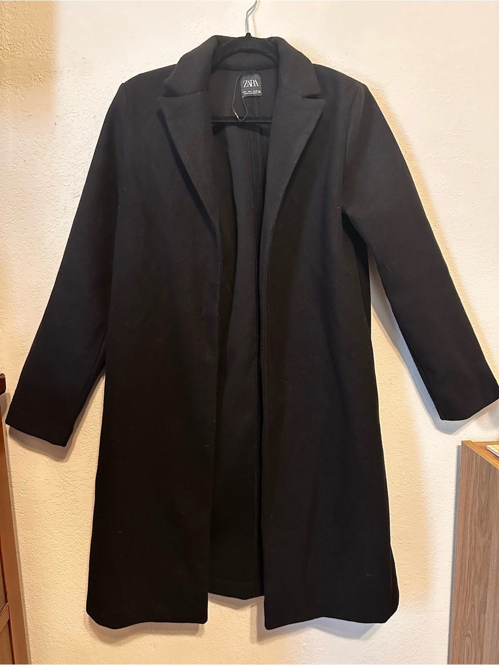 Zara black coat